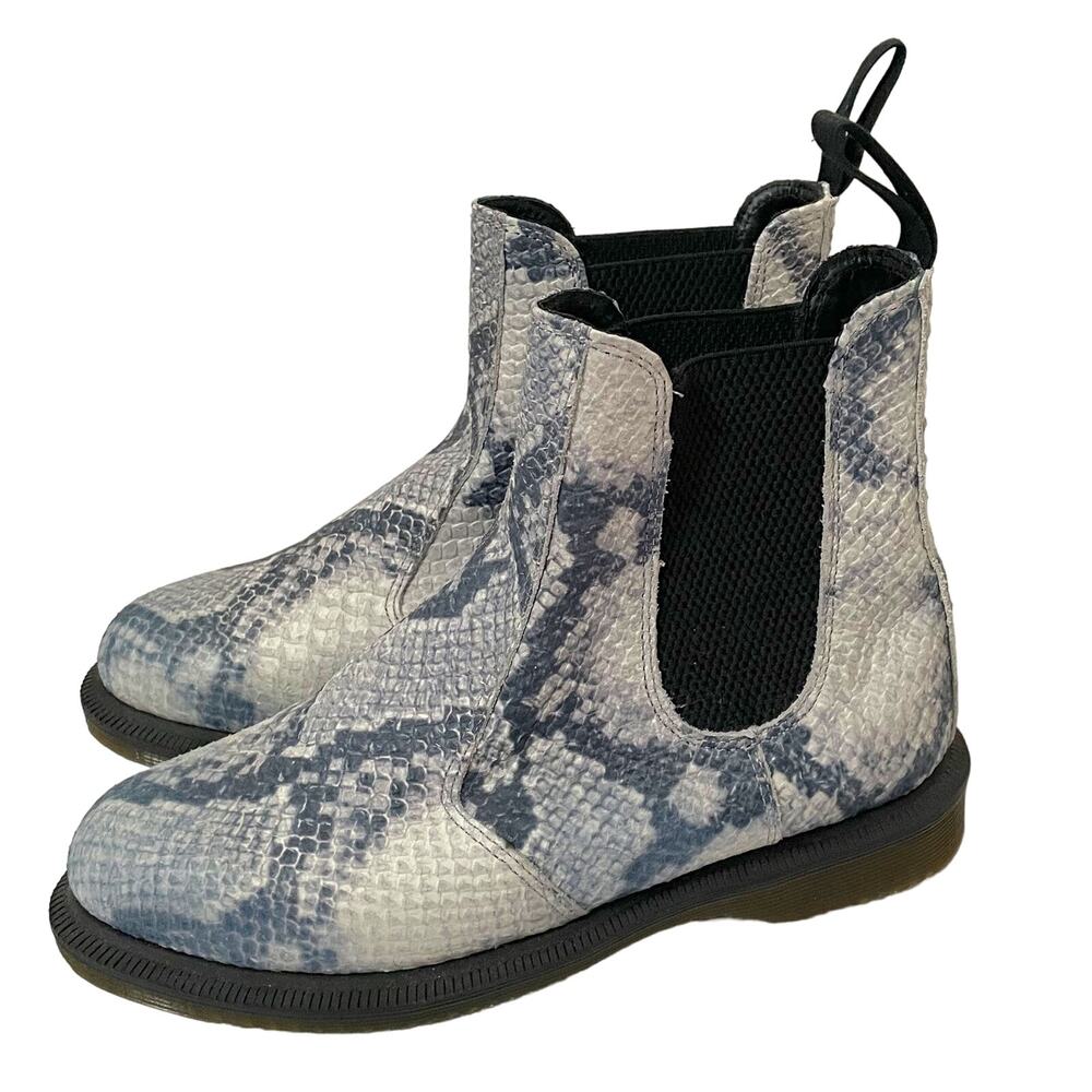 Dr. Marten Flora Asciano Slip On Chelsea Ankle Bootie Gray Size 36/US 6.5 NEW